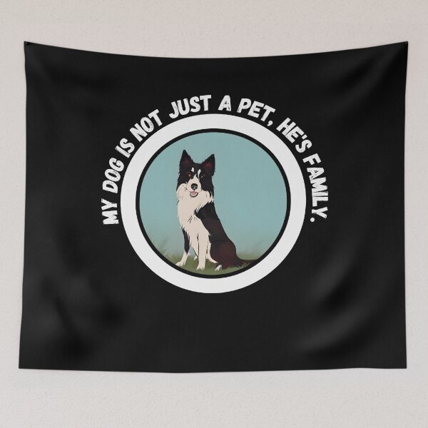 Item preview, Border Collie - Celebrate Your Furry Family Member with this Ai Generated Image designed and sold by Mechanical-Artt.