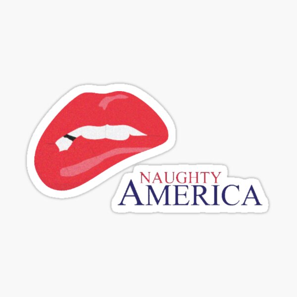 Noty American - Naughty America Stickers for Sale | Redbubble