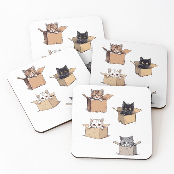 Item preview, National Adopt A Cat Month - Cat Lover Sticker Pack designed and sold by InsomniaSticker.