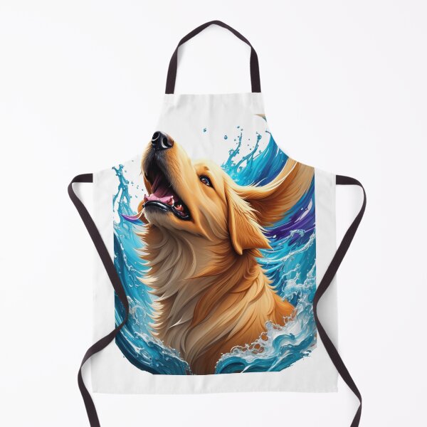 Item preview, Golden Retriever Puppy in Aquacolor designed and sold by Constantine7621.