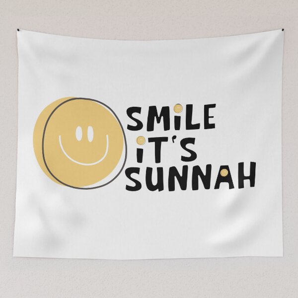 Item preview, Smile It's Sunnah Islamic Muslim Quote designed and sold by ZamZamDesign.