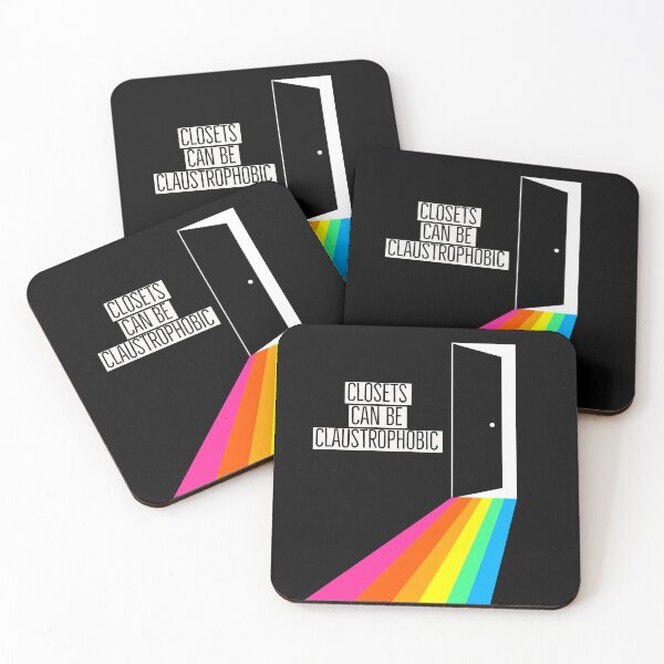 Item preview, Closets can be Claustrophobic- Pride Month designed and sold by genderfluidjoke.