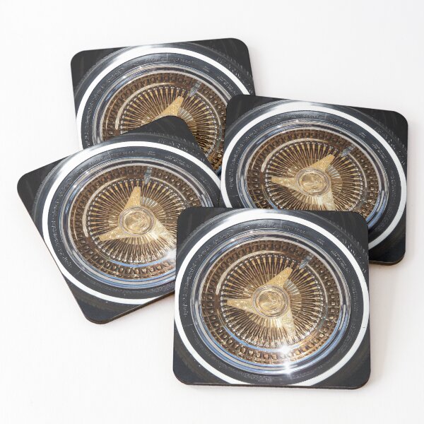 Item preview, Gold Lowrider Wire Wheels Spoke Rims Dayton designed and sold by LowriderGear.