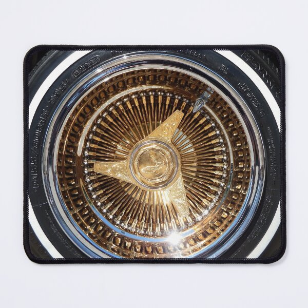 Item preview, Gold Lowrider Wire Wheels Spoke Rims Dayton designed and sold by LowriderGear.