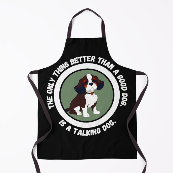 Item preview, Cavalier King Charles Spaniel - A Good Dog is Great, But a Talking Dog is Even Better - Ai Generated Image designed and sold by Mechanical-Artt.