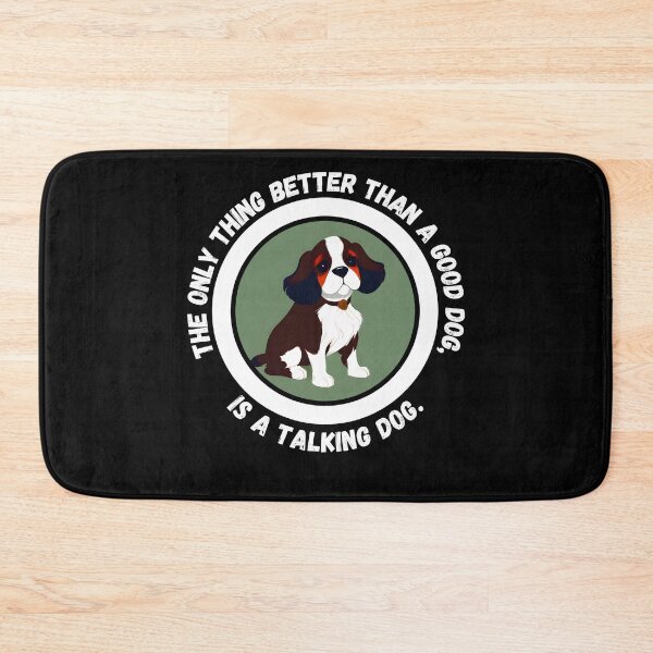 Item preview, Cavalier King Charles Spaniel - A Good Dog is Great, But a Talking Dog is Even Better - Ai Generated Image designed and sold by Mechanical-Artt.
