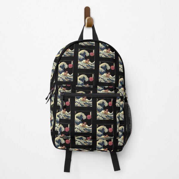 Item preview, Norwich Terrier Kanagawa Japanese Surfing Wave designed and sold by rafaeltto.