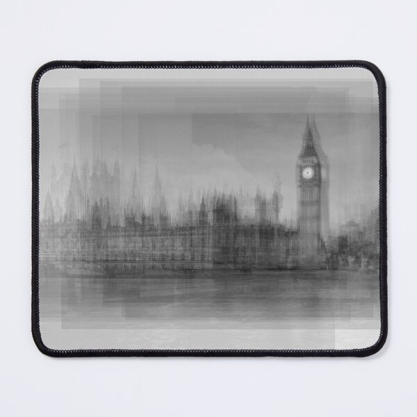 Item preview, Big Ben Clock Tower Overlay Art designed and sold by Steven Socha.