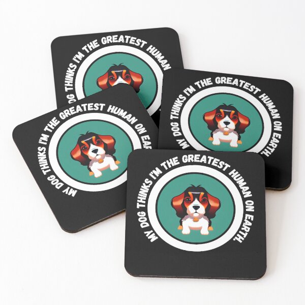 Item preview, Cavalier King Charles Spaniel - My dog thinks I'm the greatest human on Earth - Ai Generated Image designed and sold by Mechanical-Artt.