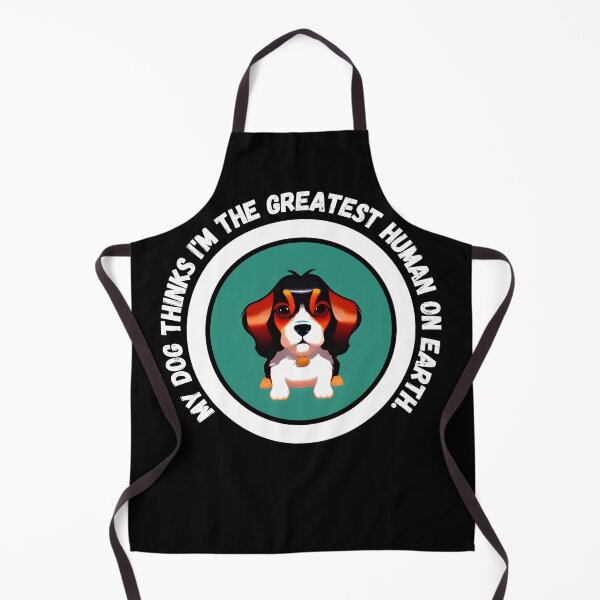 Item preview, Cavalier King Charles Spaniel - My dog thinks I'm the greatest human on Earth - Ai Generated Image designed and sold by Mechanical-Artt.
