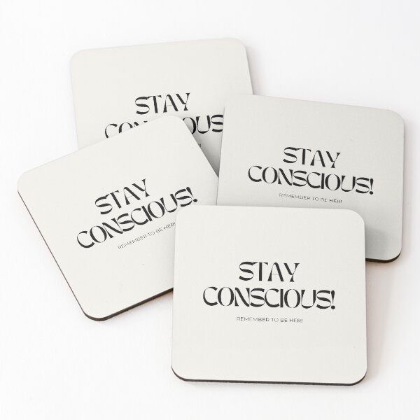 Item preview, STAY CONSCIOUS designed and sold by Aira Rhys Albano.