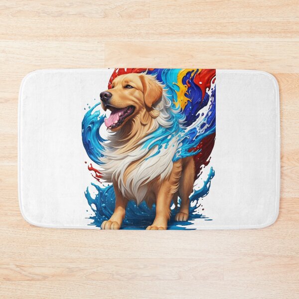Item preview, Golden Retriever puppy version 2 Aquacolor designed and sold by Constantine7621.