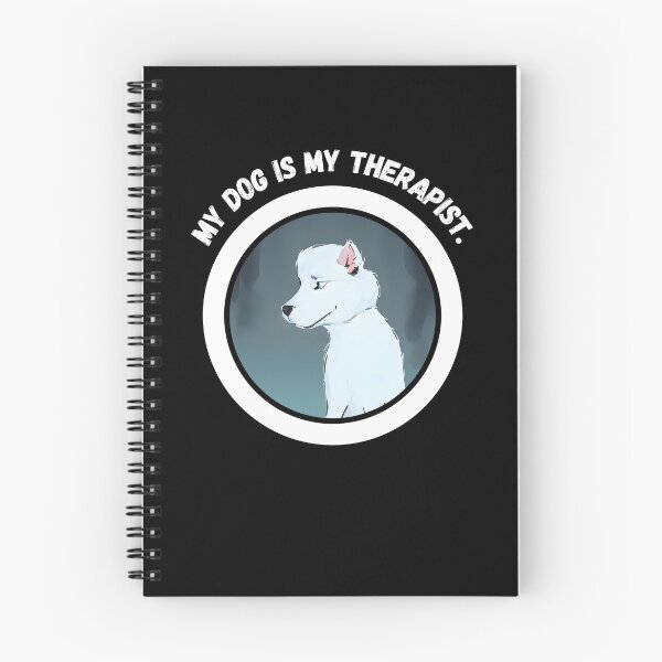 Item preview, Samoyedo - My Dog is My Therapist - Ai Generated Image designed and sold by Mechanical-Artt.
