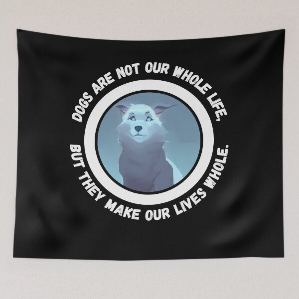 Item preview, Samoyedo - Dogs are not our whole life, but they make our lives whole - Ai Generated Image designed and sold by Mechanical-Artt.