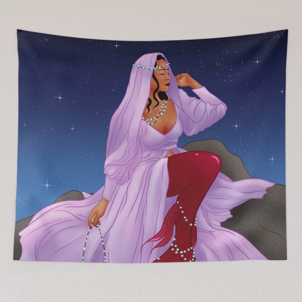 Item preview, The Veiled Mermaid designed and sold by AvalonUnmuzzled.