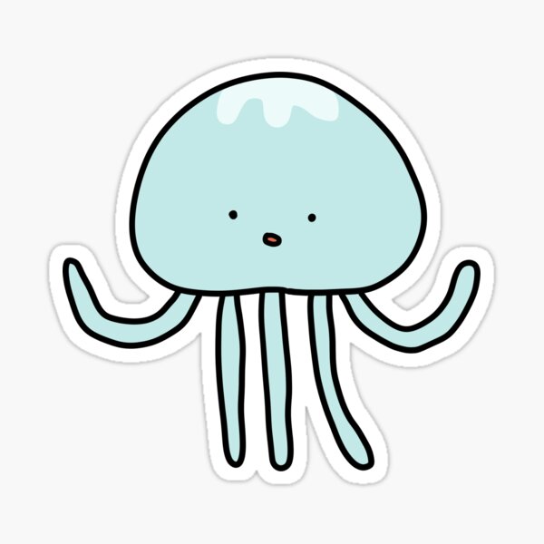 Jellyfish Sticker