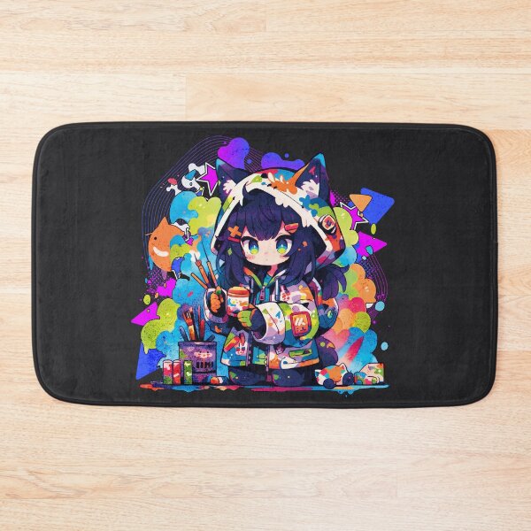 Item preview, Brushstroke Kitty designed and sold by Chibi Cat Art Corner.