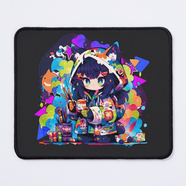Item preview, Brushstroke Kitty designed and sold by Chibi Cat Art Corner.
