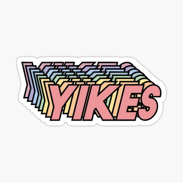 Yikes! Sticker