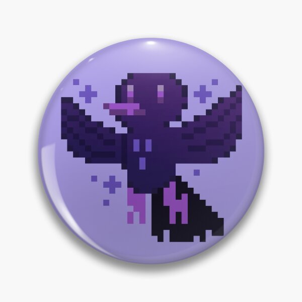 Item preview, Pixel Art - Cute Crow designed and sold by Kaiko-Roku.