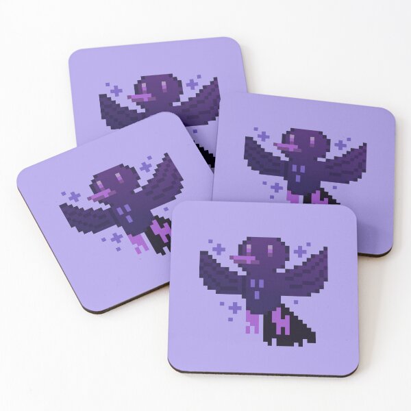 Item preview, Pixel Art - Cute Crow designed and sold by Kaiko-Roku.