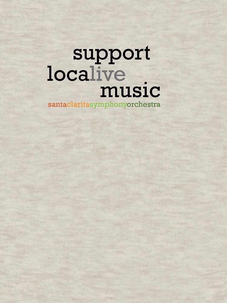 Thumbnail 7 of 7, Classic T-Shirt, Support Local Live Music designed and sold by scsorchestra.