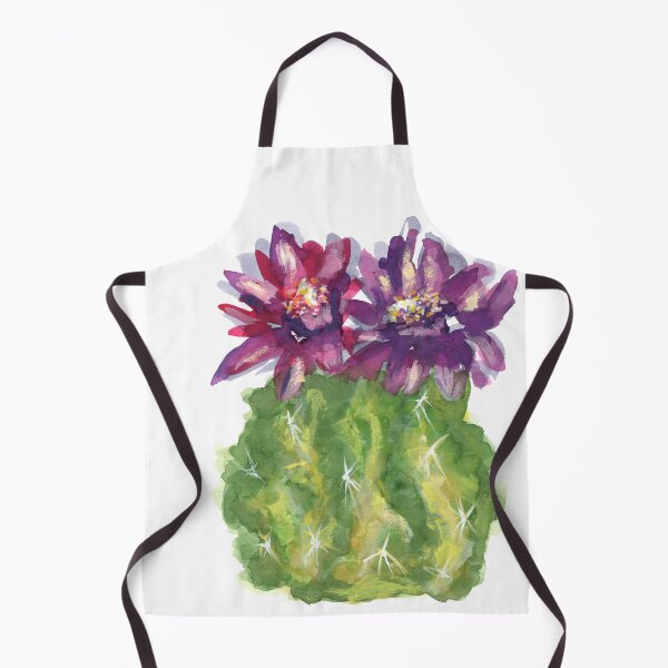 Item preview, Flowering cactus watercolor painting designed and sold by AnissaF.