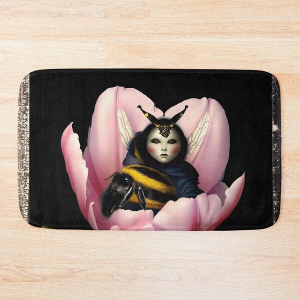 BeeSpoke Alien Bumblebee Bath Mat