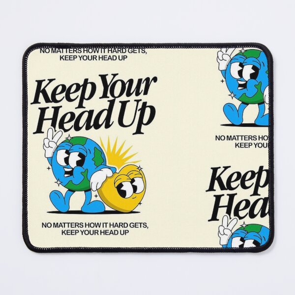 Item preview, positivity - keep your head up designed and sold by laruya.