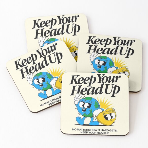 Item preview, positivity - keep your head up designed and sold by kaizen x malena.