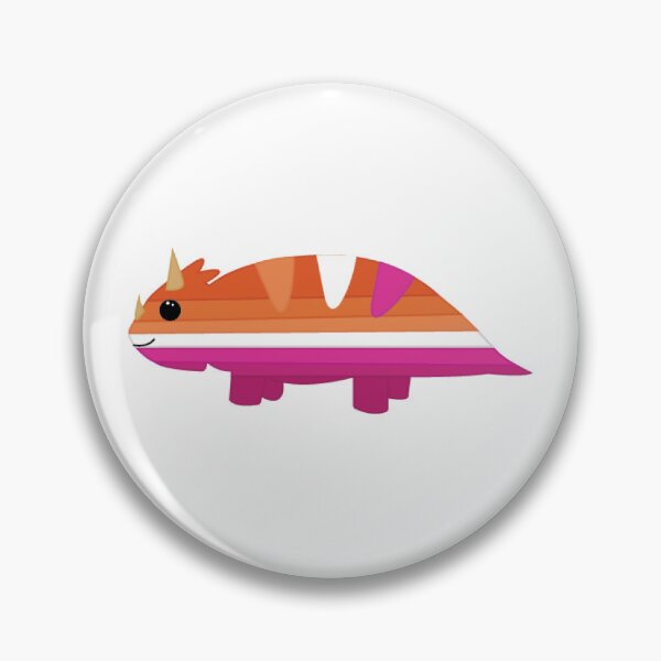 Item preview, Lesbisaurus Pride Lesbian Dinosaur designed and sold by eliana01019.