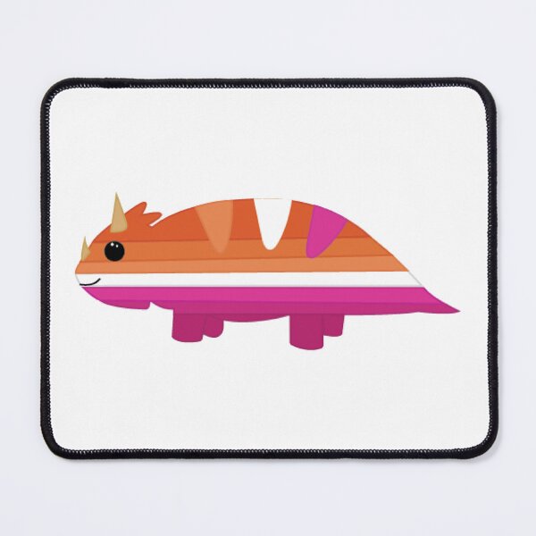Item preview, Lesbisaurus Pride Lesbian Dinosaur designed and sold by eliana01019.
