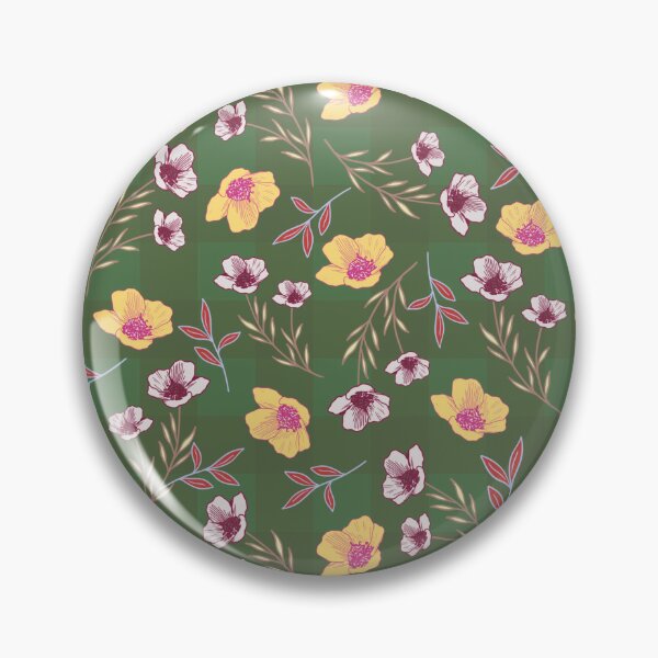 Item preview, Hibbertia Flower - ForestGreen designed and sold by JaselviiStudio.