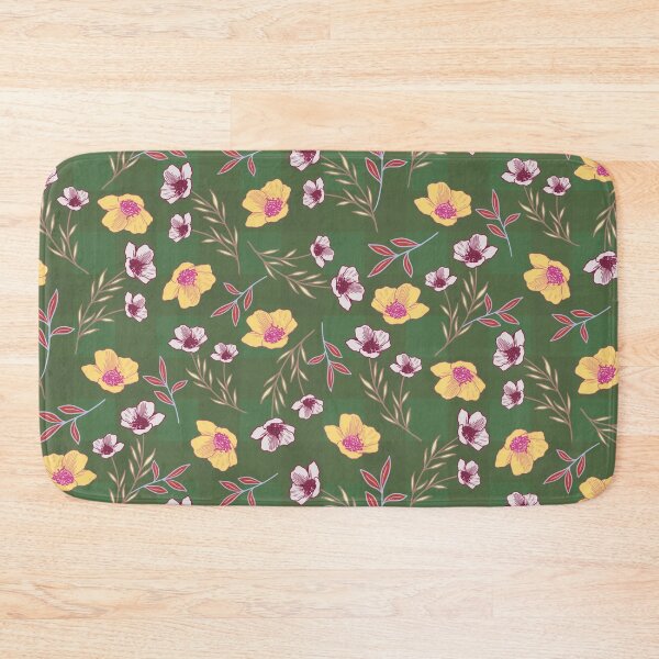 Item preview, Hibbertia Flower - ForestGreen designed and sold by JaselviiStudio.