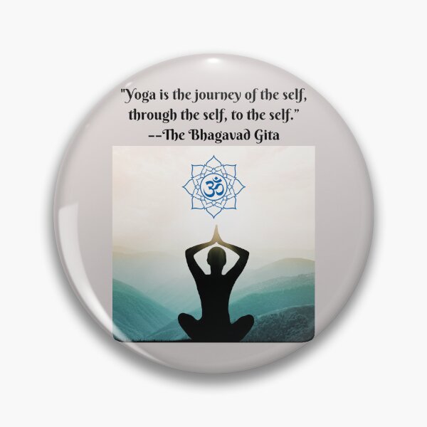 Item preview, Yoga is a Journey of the Self designed and sold by Planet Agora.