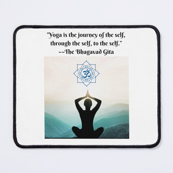 Item preview, Yoga is a Journey of the Self designed and sold by Planet Agora.