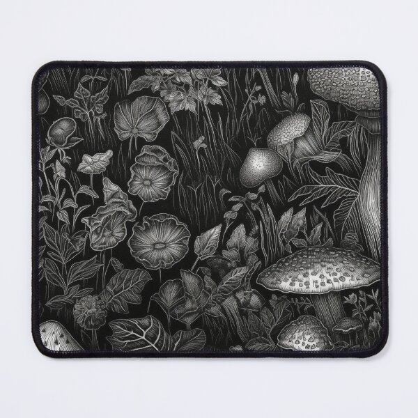 Item preview, Black & White Mushrooms designed and sold by PietyandDesire.