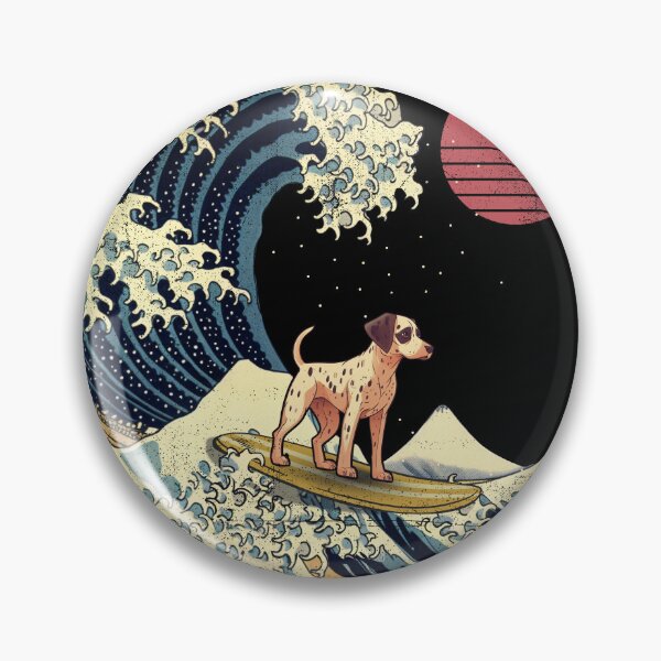 Item preview, Pointer Kanagawa Japanese Surfing Wave designed and sold by rafaeltto.