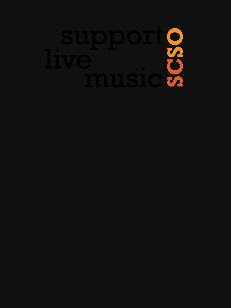 Thumbnail 7 of 7, Active T-Shirt, Support Live Music - SCSO designed and sold by scsorchestra.