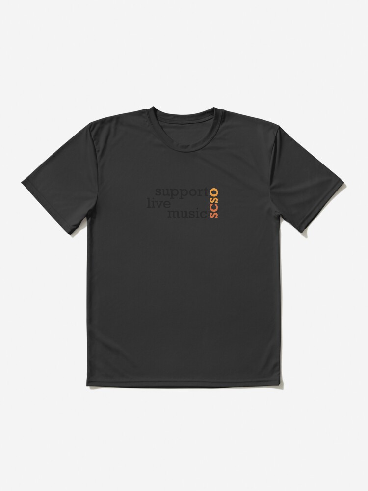 Thumbnail 2 of 7, Active T-Shirt, Support Live Music - SCSO designed and sold by scsorchestra.