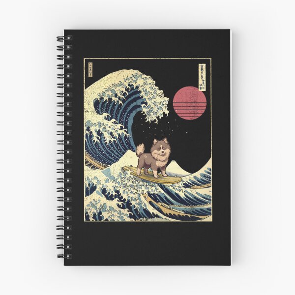 Item preview, Pomsky Kanagawa Japanese Surfing Wave designed and sold by rafaeltto.