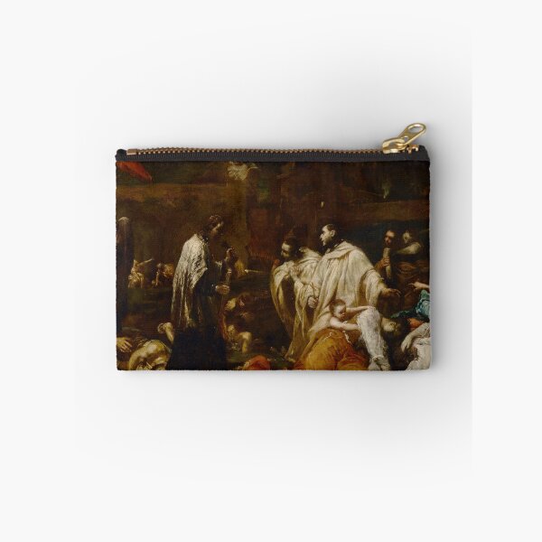 Item preview, Blessed Bernard Tolomei Interceding for the Cessation of the Plague in Siena | Giuseppe Maria Crespi | 1735 Baroque Catholic Art designed and sold by CJET.