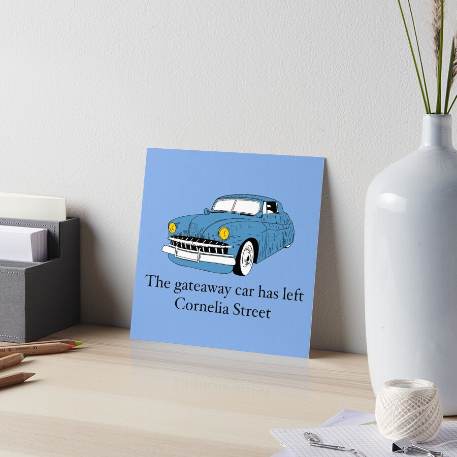 getaway car Art Board Print for Sale by eilosu