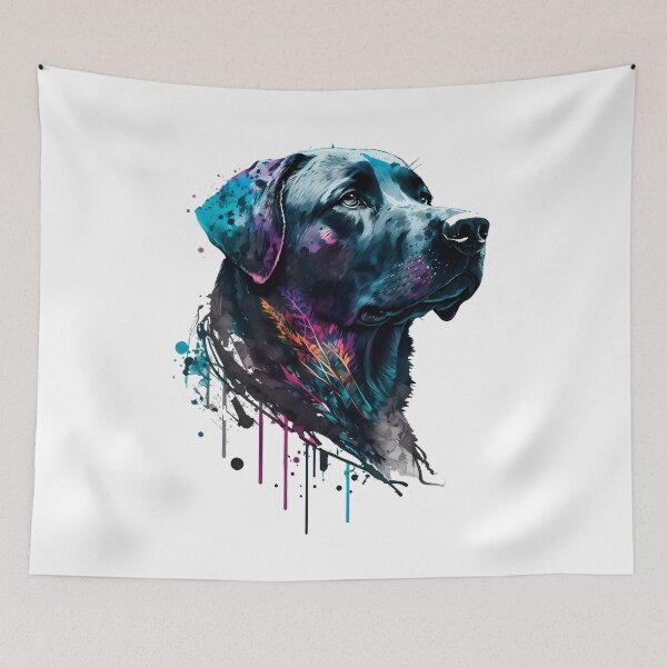 Item preview, Labrador Retriever, Excellent Family Dog designed and sold by MVDigitalArt.