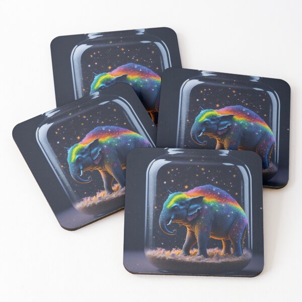 Item preview, A cosmic elephant in a jar  designed and sold by SnapMood.
