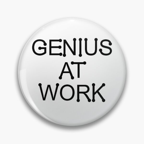 Item preview, Genius at Work designed and sold by cubiclecoma.