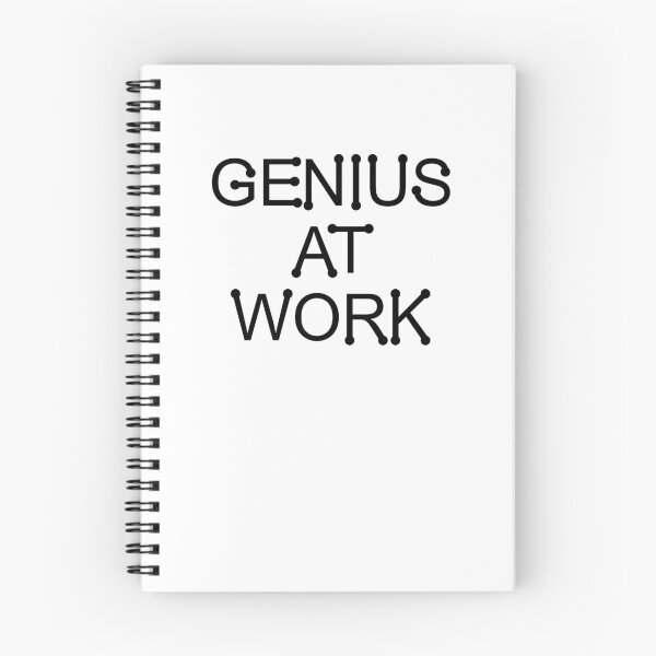Item preview, Genius at Work designed and sold by cubiclecoma.