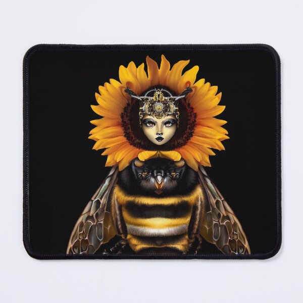 Item preview, BeeSpoke Bumblebee with a Sunflower Crown designed and sold by Sarah Curtiss.