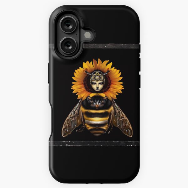 BeeSpoke Bumblebee with a Sunflower Crown iPhone Tough Case