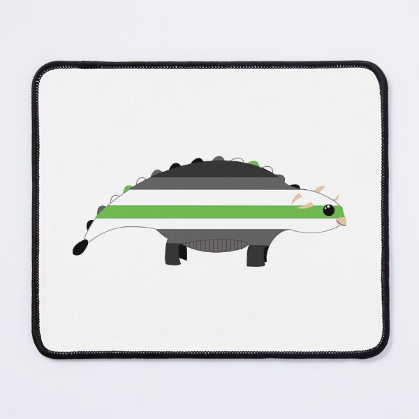 Item preview, Agendasaurus Pride Agender Dinosaur designed and sold by eliana01019.